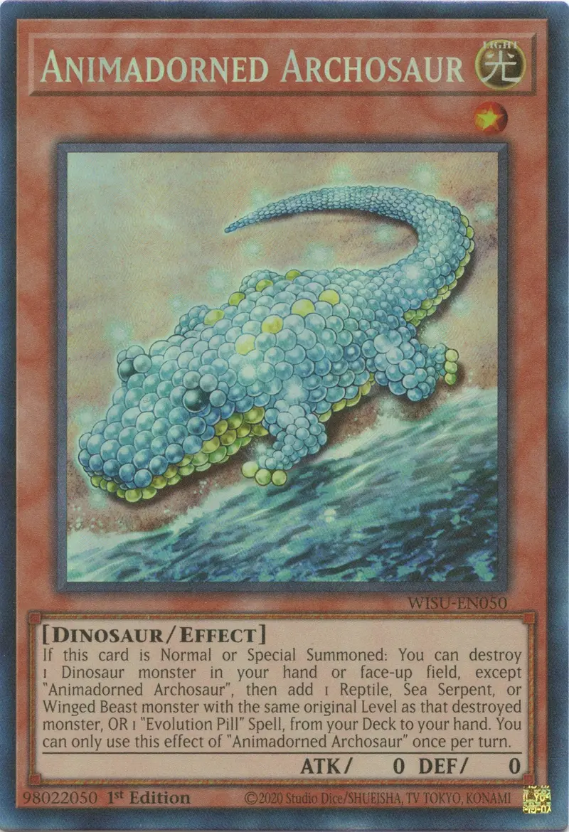 Animadorned Archosaur [Wisu-En050] Collector's Rare 1