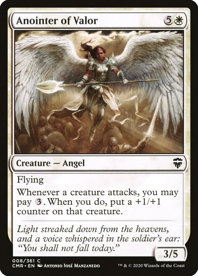 Anointer Of Valor (8) (Cmr) 1