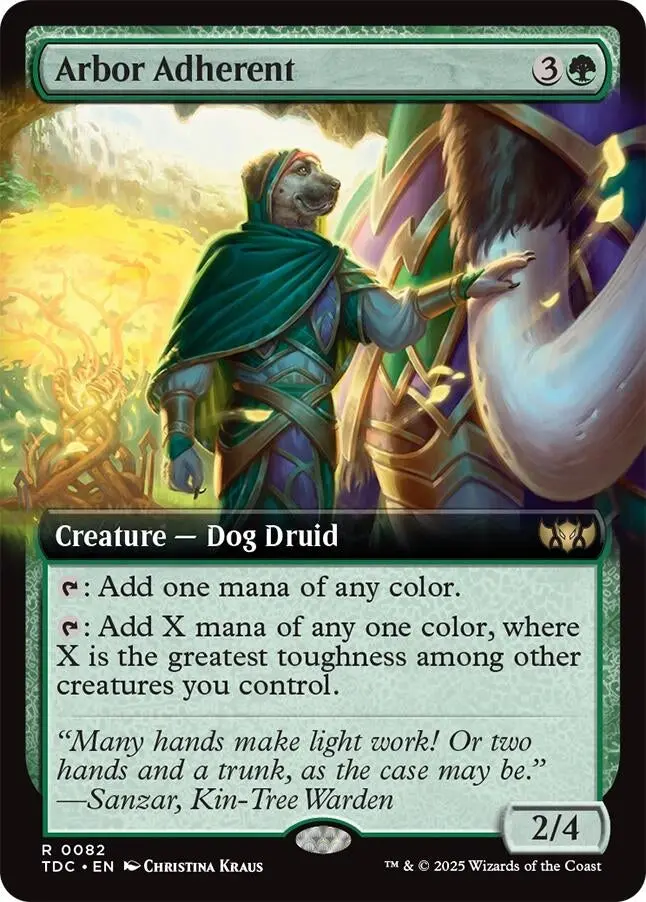 Arbor Adherent (Extended Art) (82) (Tdc) 1