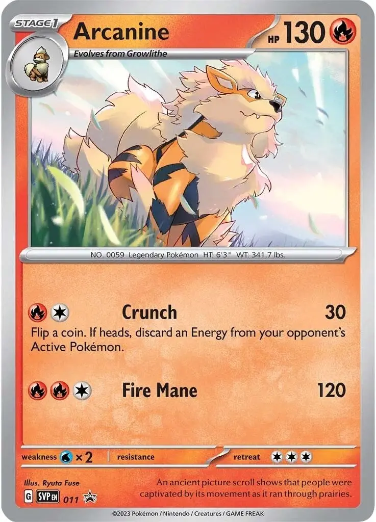 Arcanine - 011 (011) (Svp) 1