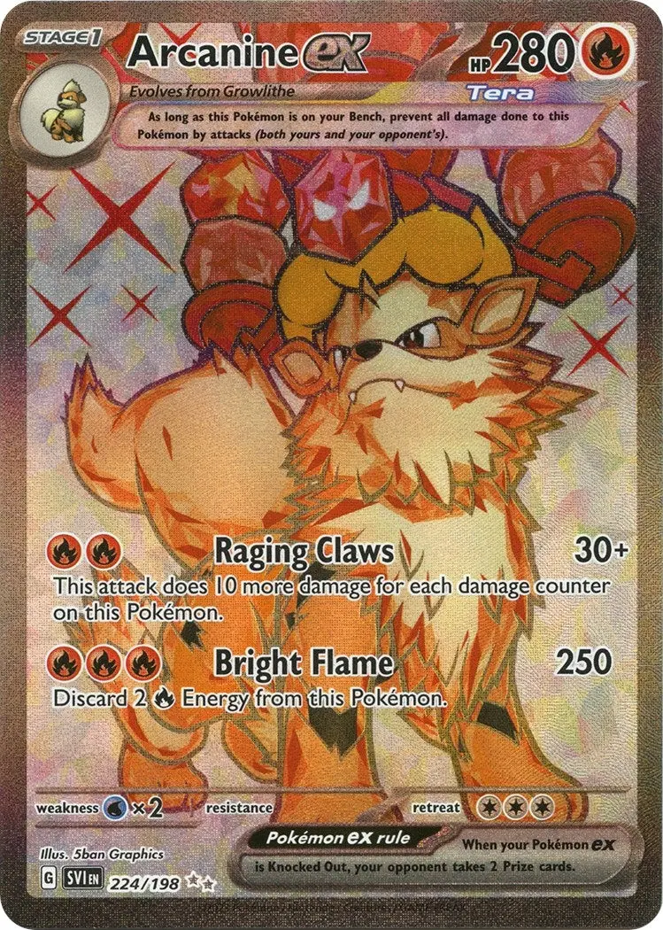 Arcanine Ex (224/198) (Svi) 1