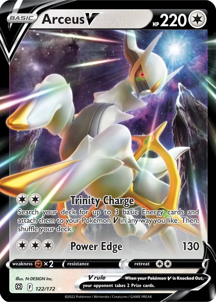 Arceus V (122/172) (Swsh09) 1