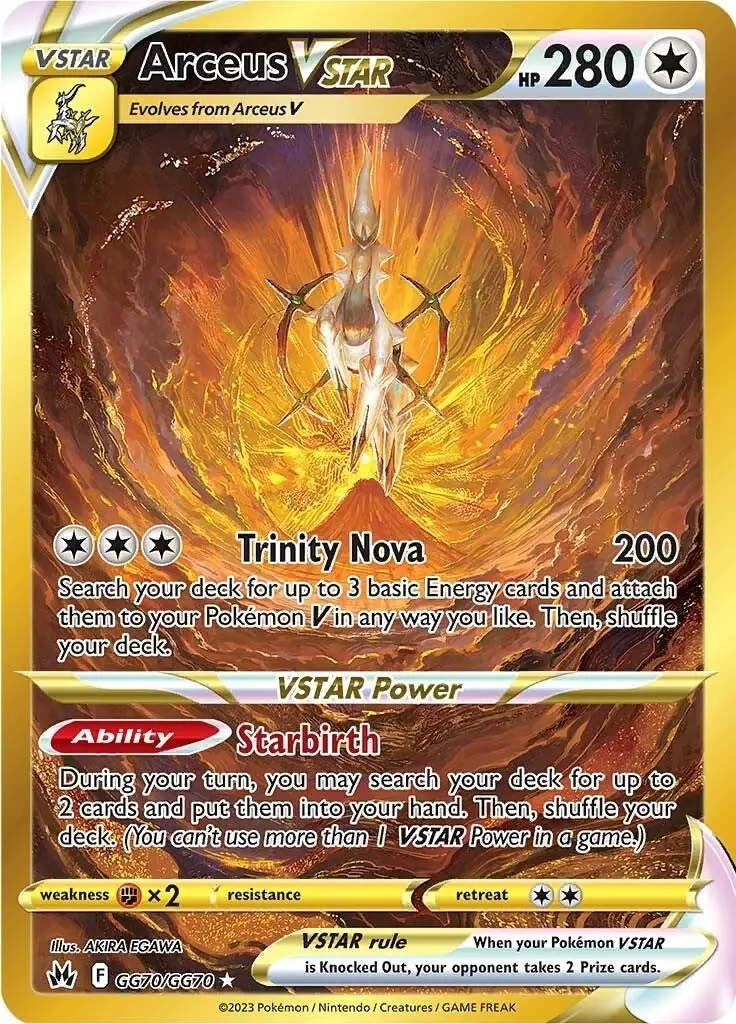 Arceus Vstar (Secret) (Gg70/Gg70) (Crz:Gg) 1