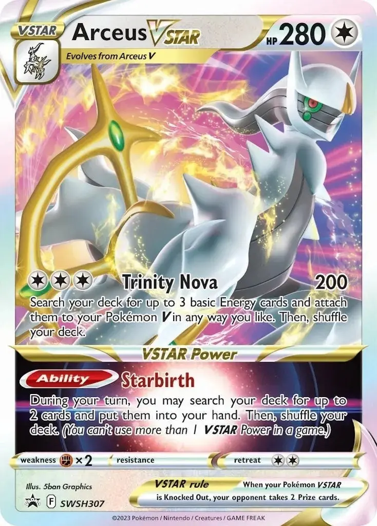 Arceus Vstar - Swsh307 (Swsh307) (Swsd) 1