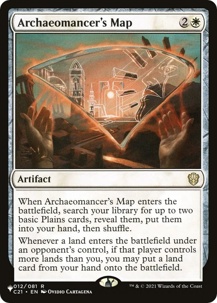 Archaeomancer's Map (012/081) (List) 1
