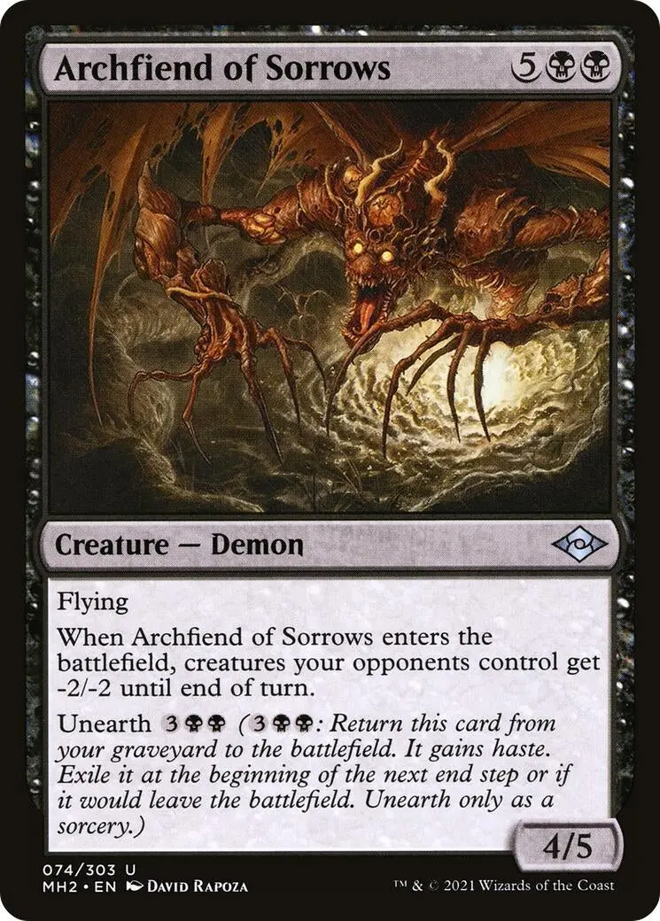 Archfiend Of Sorrows (74) (Mh2) 1