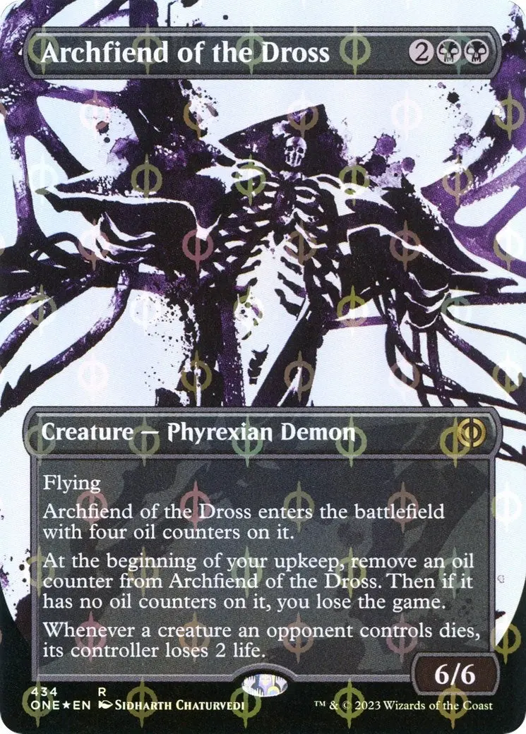 Archfiend Of The Dross (Showcase) (Step-And-Compleat Foil) (434) (One) 1