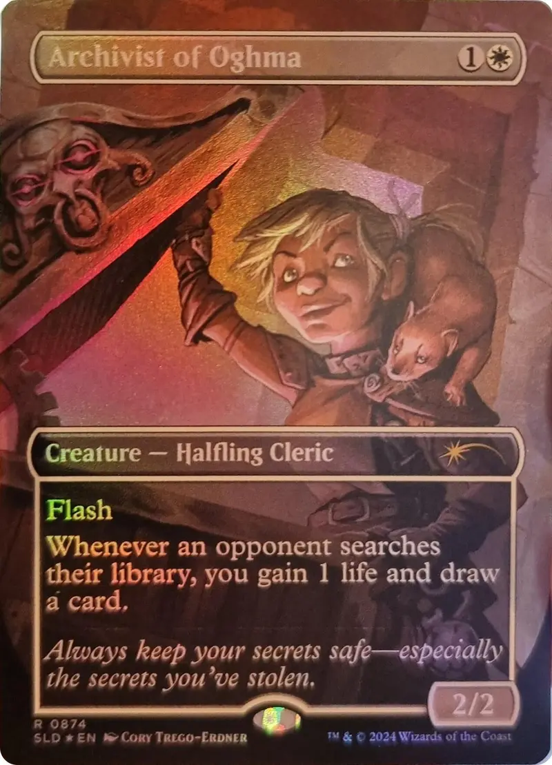 Archivist Of Oghma (Rainbow Foil) (874) (Sld) 1