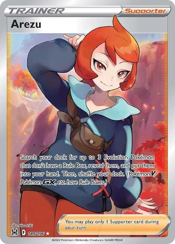 Arezu (Full Art) (189/196) (Swsh11) 1