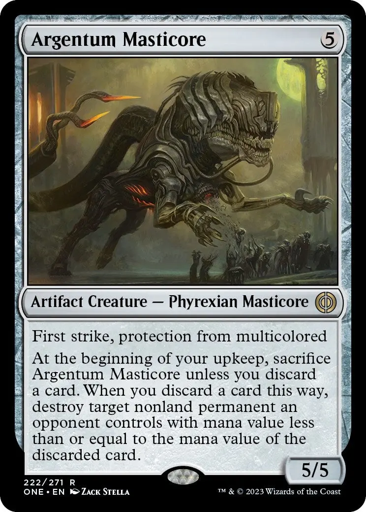 Argentum Masticore (222) (One) 1