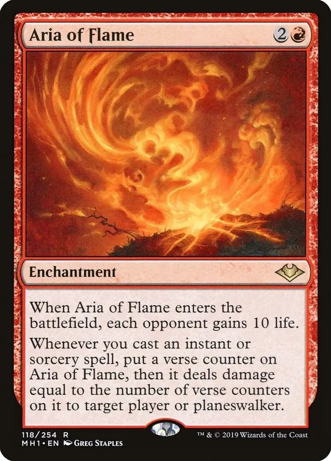 Aria Of Flame (118) (Mh1) 1