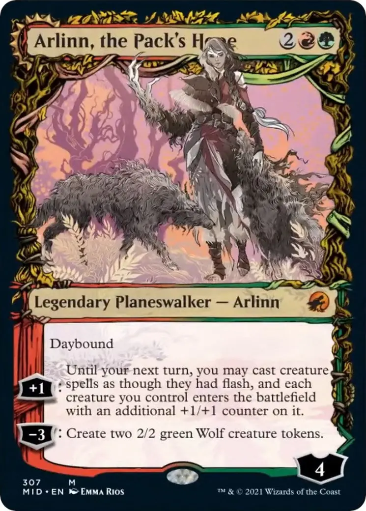 Arlinn, The Pack's Hope (Showcase) (307) (Mid) 1