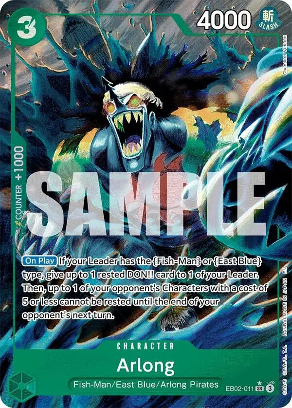 Arlong (Alternate Art) (Eb02-011) (Eb-02) 1