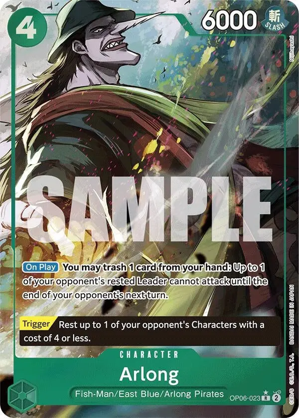 Arlong (Full Art) (Op06-023) (Prb-01) 1