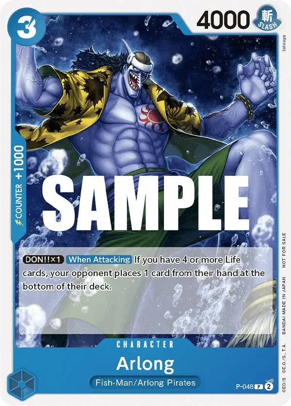Arlong (Sealed Battle Kit Vol. 1) (P-048) (Op-Pr) 1