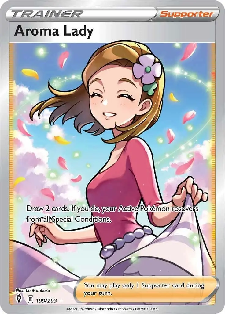 Aroma Lady (Full Art) (199/203) (Swsh07) 1