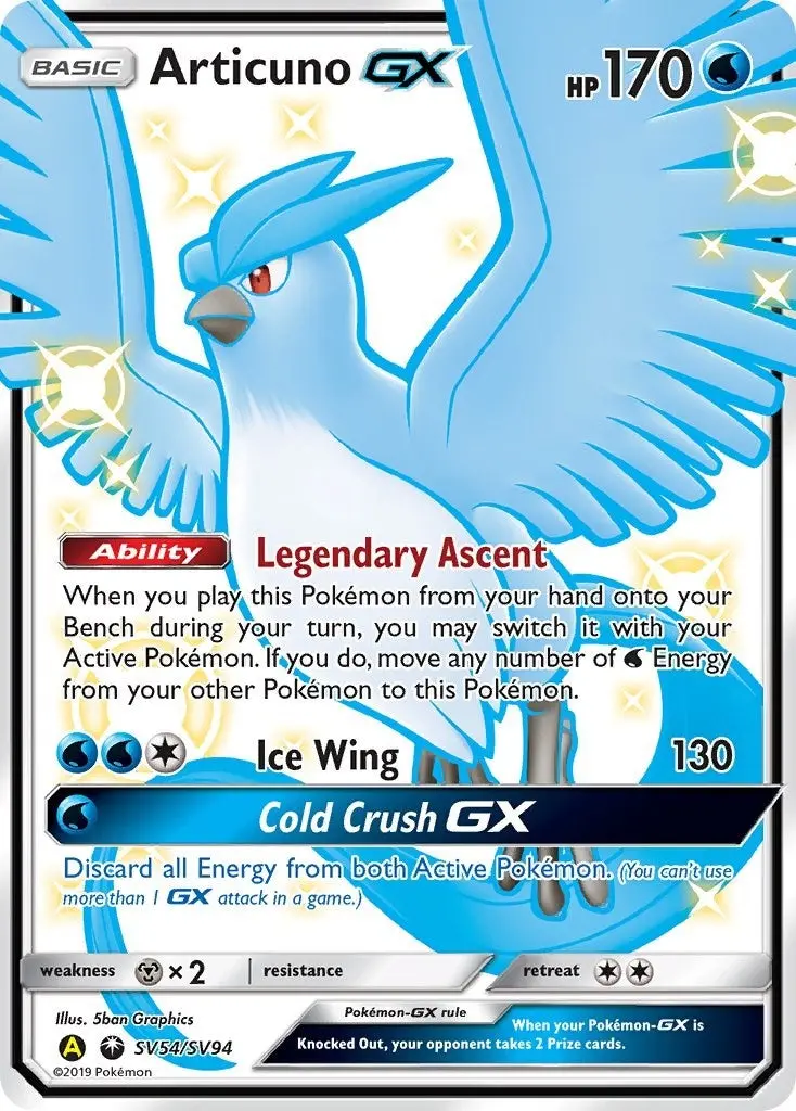 Articuno Gx (Sv54/Sv94) (Hif:Sv) 1