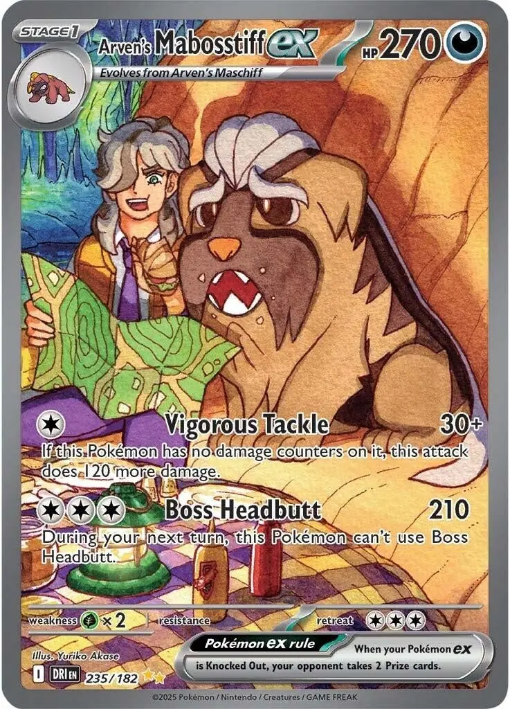 Arven's Mabosstiff Ex (235/182) (Dri) 1