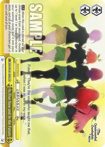 As Five Now And In The Future (5Hy/W101-E023 Cc) [The Quintessential Quintuplets Movie] 1