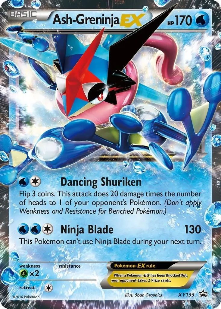 Ash-Greninja Ex - Xy133 (Xy133) (Pr) 1