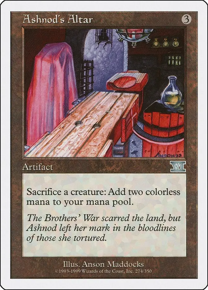Ashnod's Altar (274) (6Ed) 1