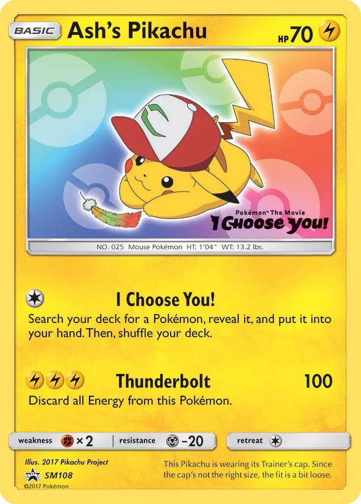 Ash's Pikachu - Sm108 (Sm108) (Smp) 1