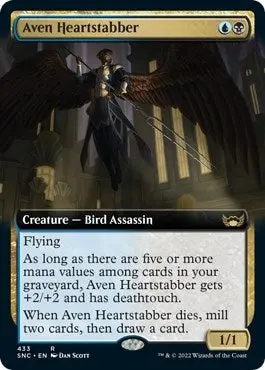 Aven Heartstabber (Extended Art) (433) (Snc) 1