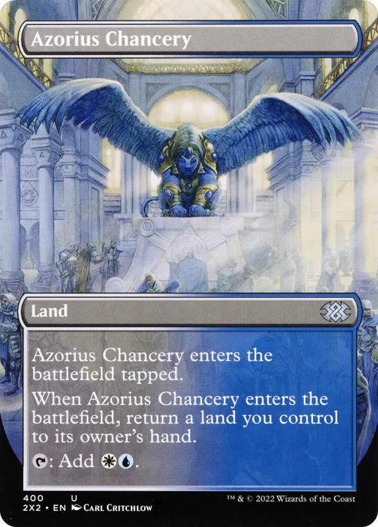 Azorius Chancery (Borderless) (400) (2X2) 1