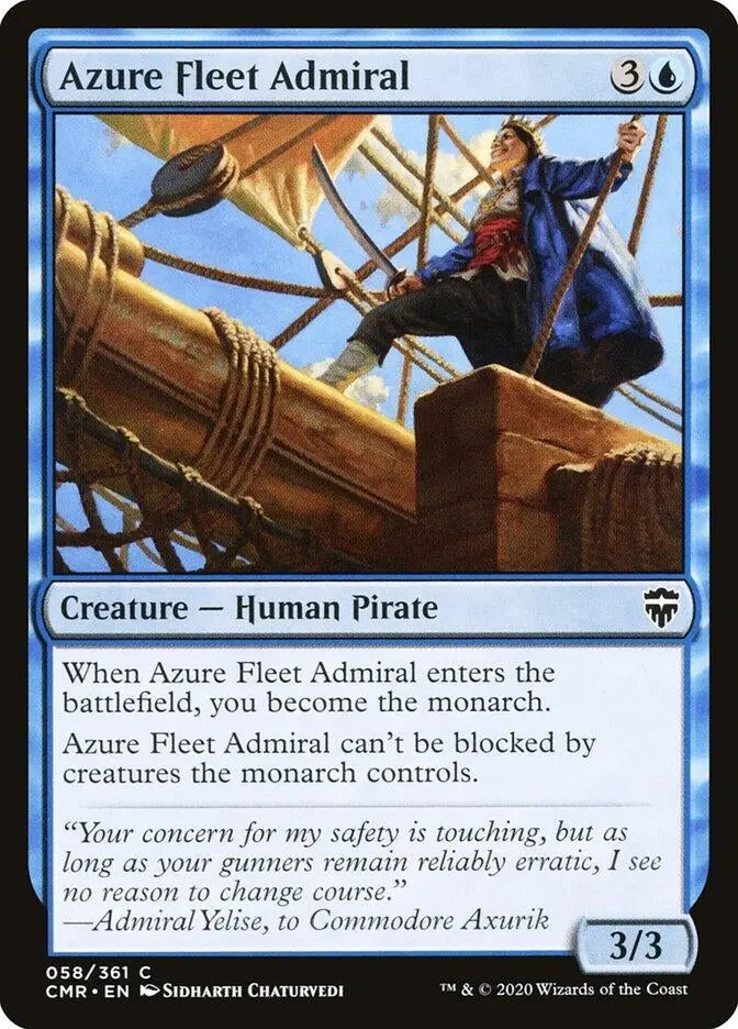 Azure Fleet Admiral (58) (Cmr) 1