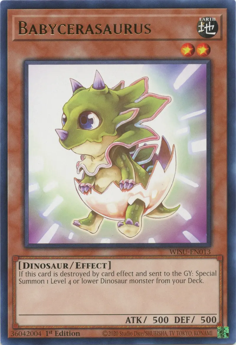 Babycerasaurus [Wisu-En013] Rare 1