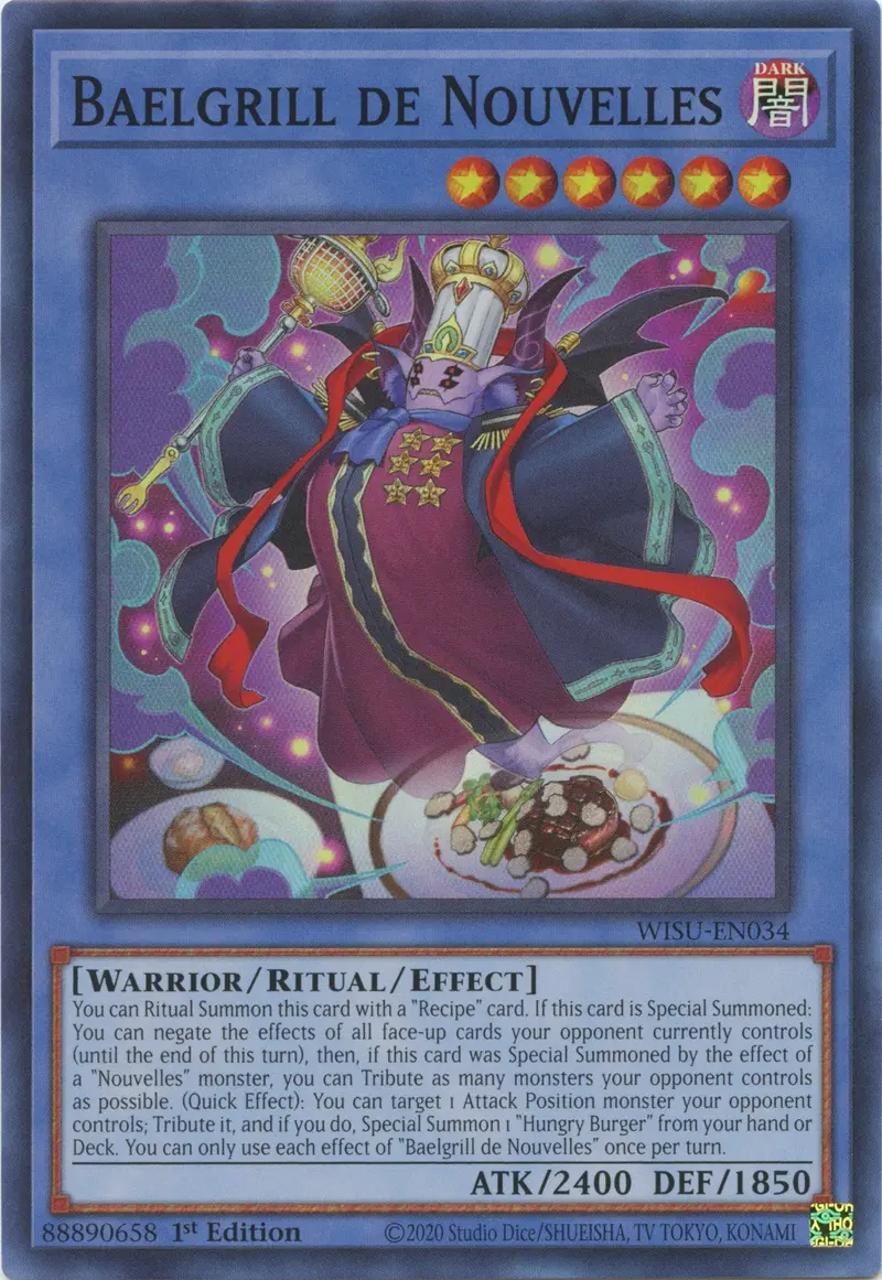 Baelgrill De Nouvelles [Wisu-En034] Super Rare 1