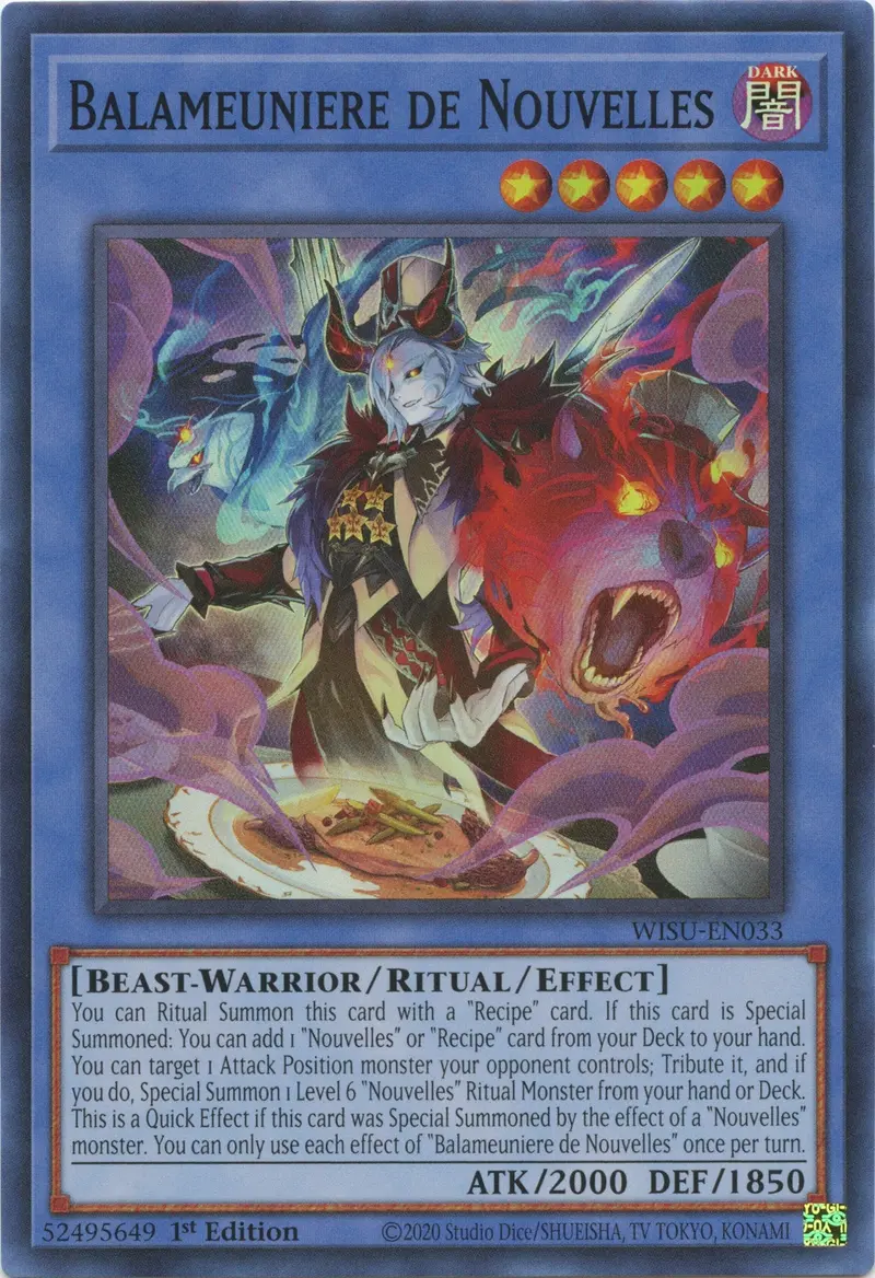 Balameuniere De Nouvelles [Wisu-En033] Super Rare 1