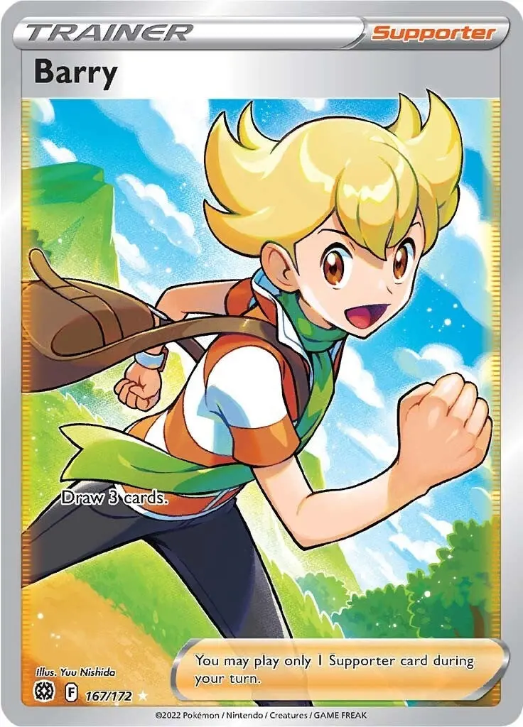 Barry (Full Art) (167/172) (Swsh09) 1