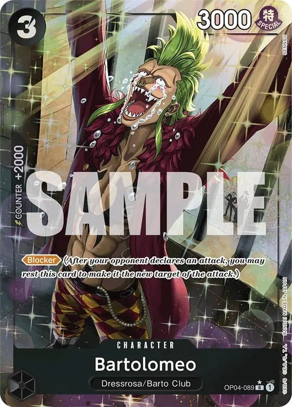 Bartolomeo (Op04-089) (Alternate Art) (Op04-089) (Prb-01) 1