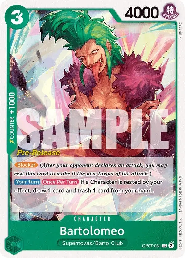 Bartolomeo (Op07-031) (Op07 Pre) 1