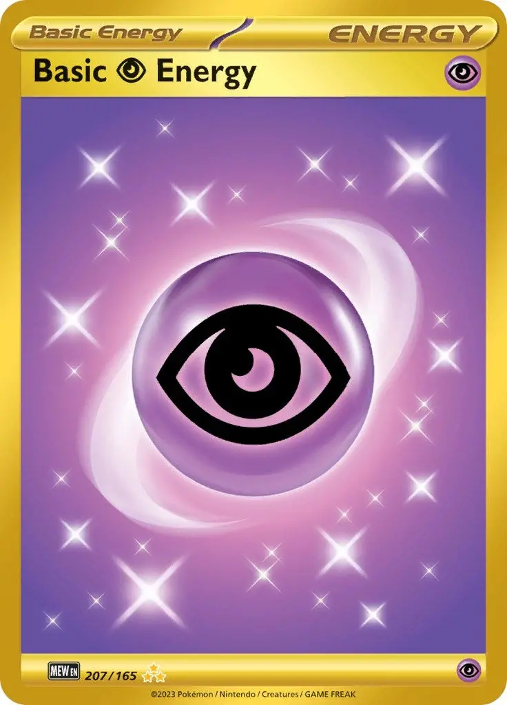 Basic Psychic Energy (207/165) (Mew) 1