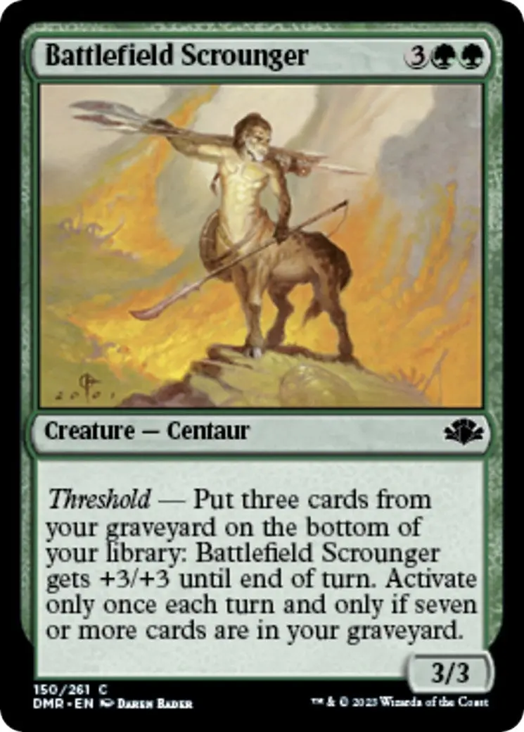 Battlefield Scrounger (150) (Dmr) 1