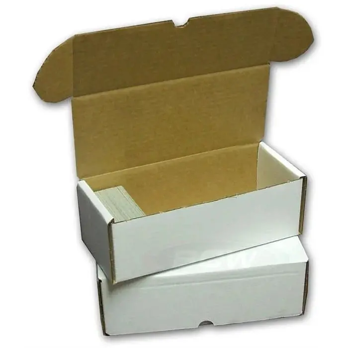 Bcw: Cardboard Storage Box - 500Ct 1