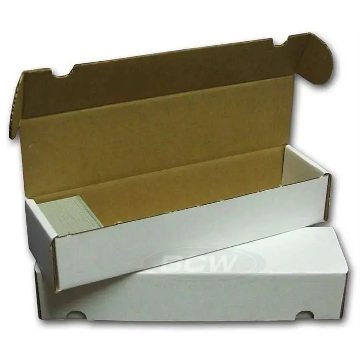 Bcw: Cardboard Storage Box - 800Ct 1