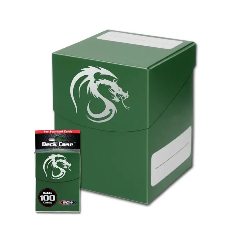 Bcw - Deck Case 100 Ct - Green 1