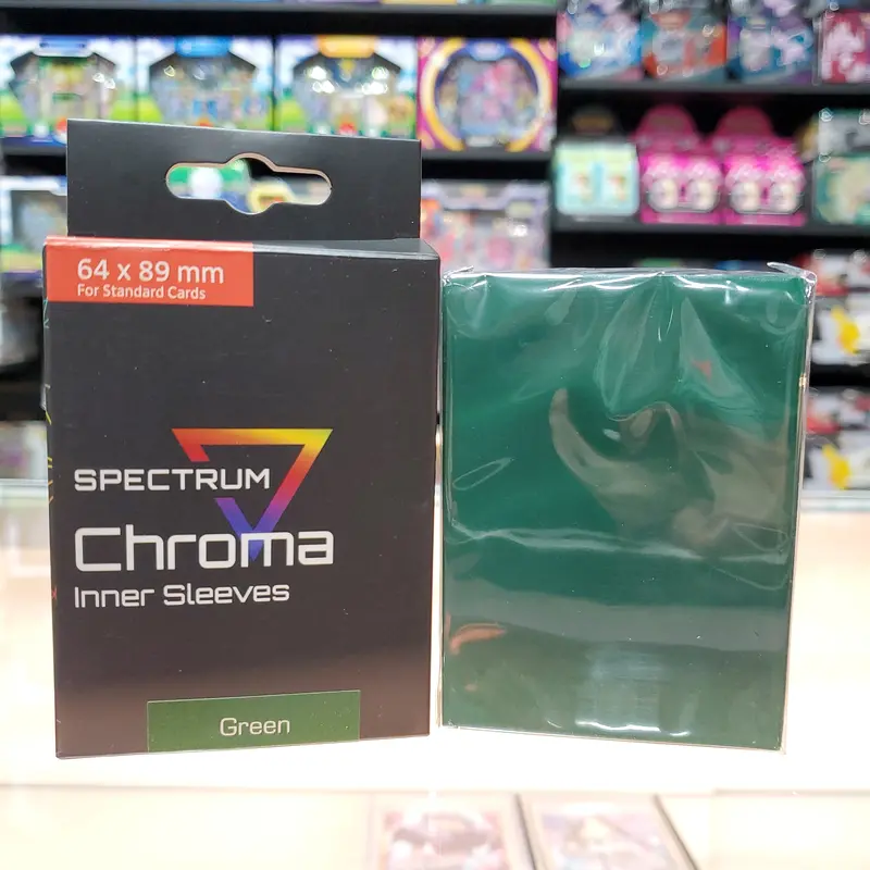 Bcw: Spectrum Chroma Perfect Fit 100Ct - Green 1