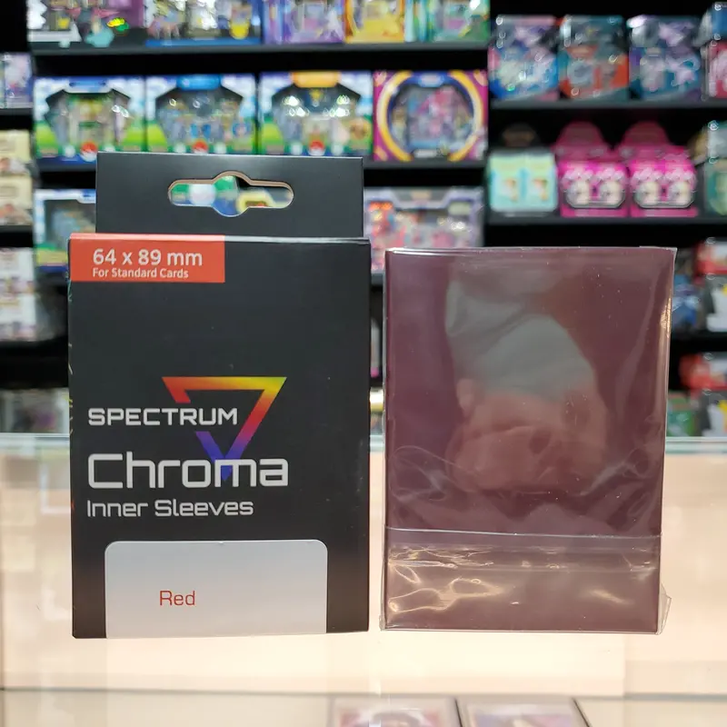 Bcw: Spectrum Chroma Perfect Fit 100Ct - Red 1