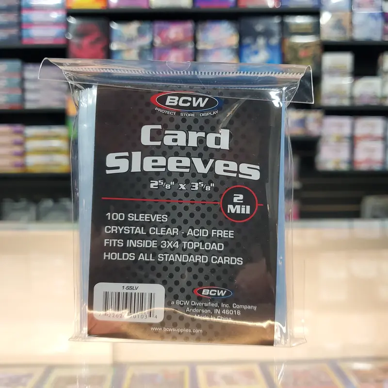 Bcw: Standard Size Card Sleeve 100Ct 1