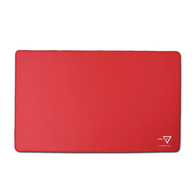 Bcw: Stitched Edging Playmat - Red 1