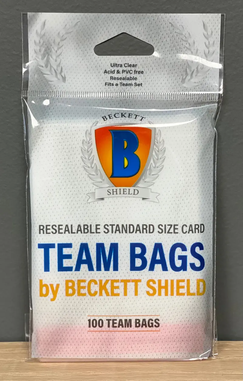 Beckett Shield: Resealable Team Bags 1