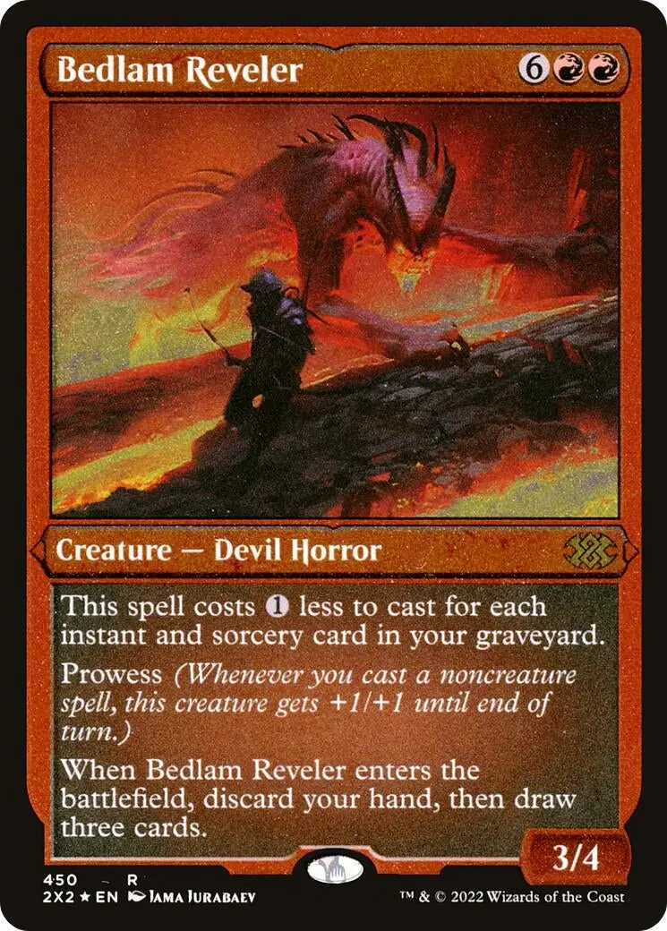 Bedlam Reveler (Foil Etched) (450) (2X2) 1