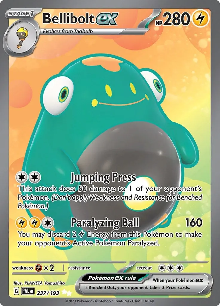 Bellibolt Ex (237/193) (Pal) 1