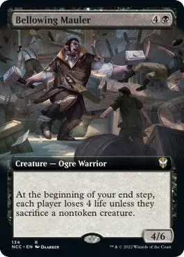 Bellowing Mauler (Extended Art) (134) (Ncc) 1