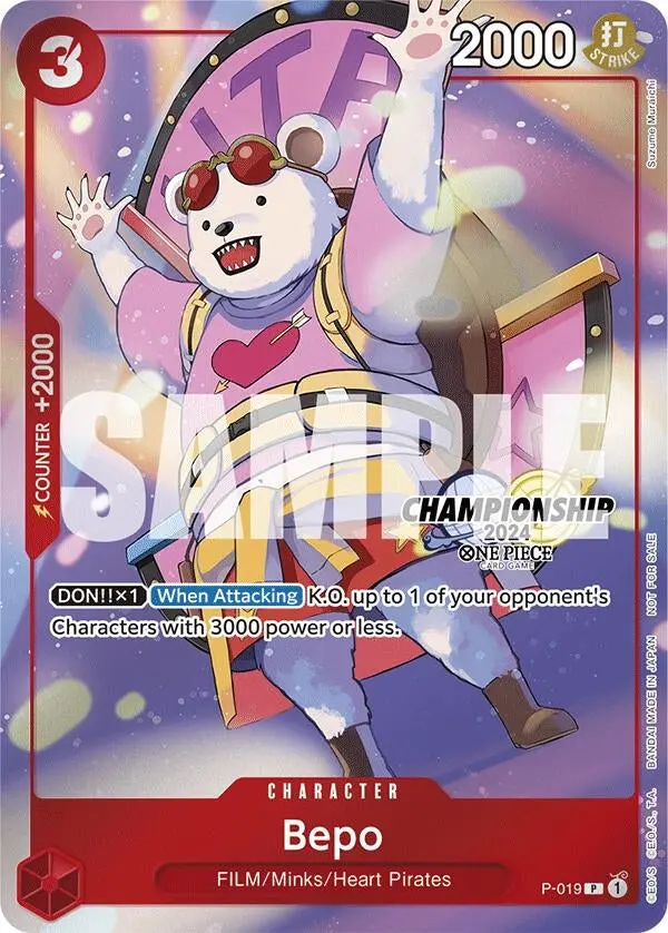 Bepo (Cs 2024 Celebration Pack) (P-019) (Op-Pr) 1