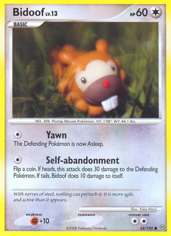 Bidoof (54/100) (Sf) 1